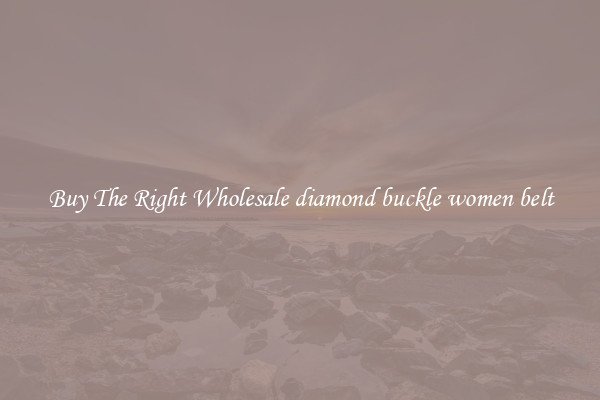 Buy The Right Wholesale diamond buckle women belt