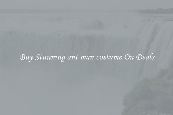 Buy Stunning ant man costume On Deals