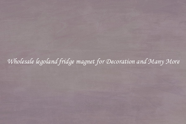 Wholesale legoland fridge magnet for Decoration and Many More