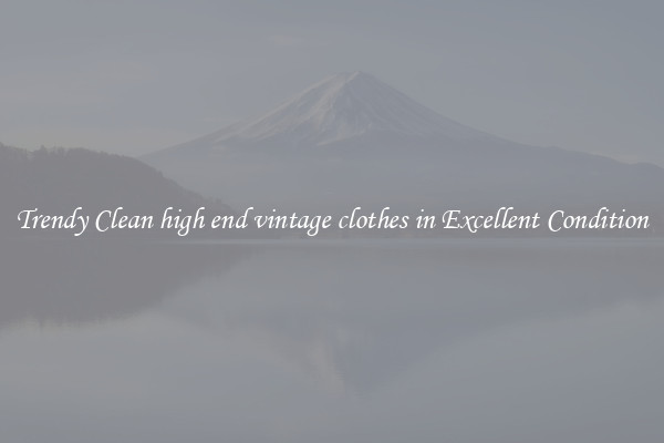 Trendy Clean high end vintage clothes in Excellent Condition
