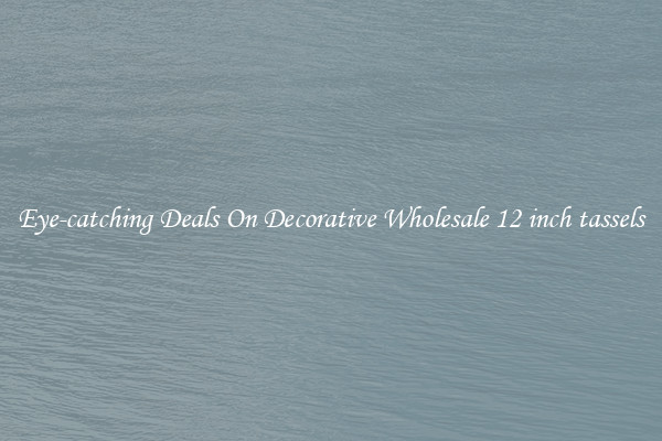 Eye-catching Deals On Decorative Wholesale 12 inch tassels