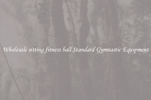 Wholesale sitting fitness ball Standard Gymnastic Equipment
